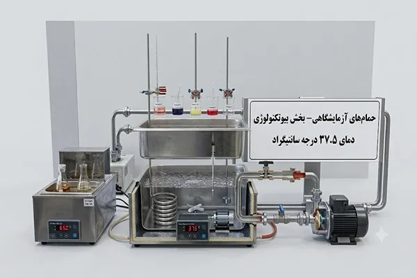 اجزای اصلی حمام‌ های آزمایشگاهی
