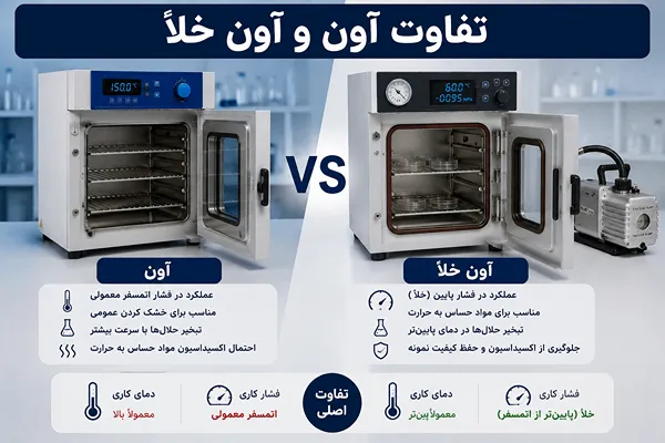 تفاوت آون و آون خلأ