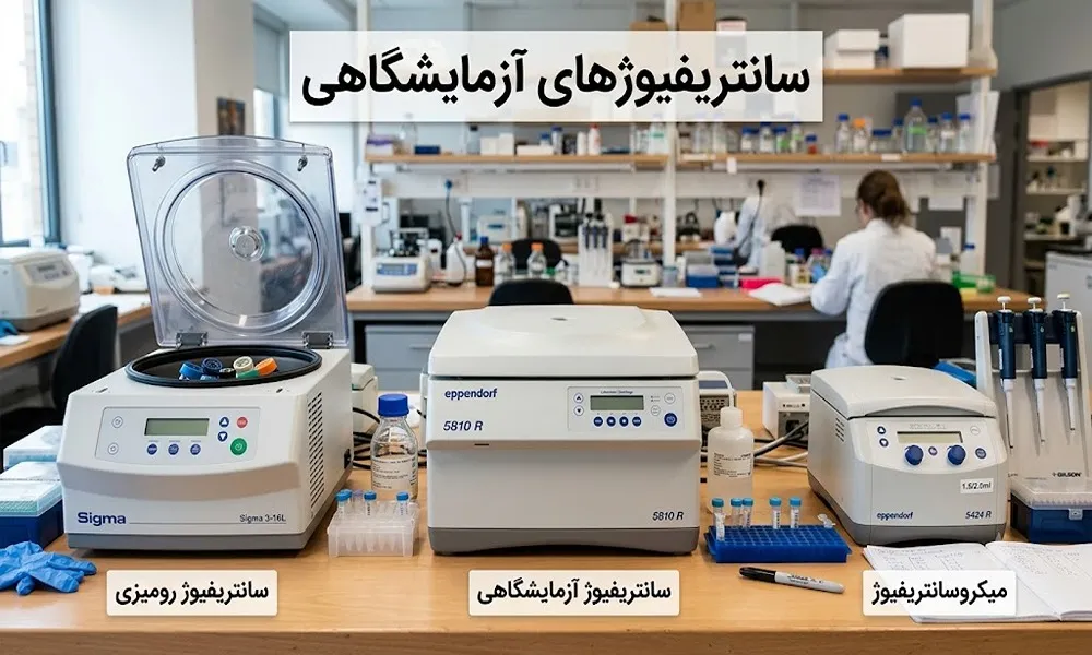 سانتریفیوژهای آزمایشگاهی