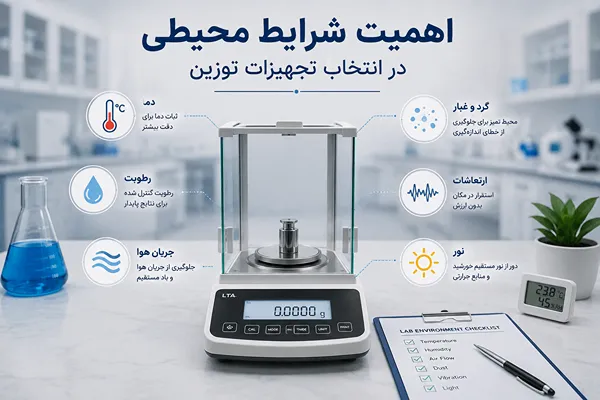 اهمیت شرایط محیطی در انتخاب تجهیزات توزین