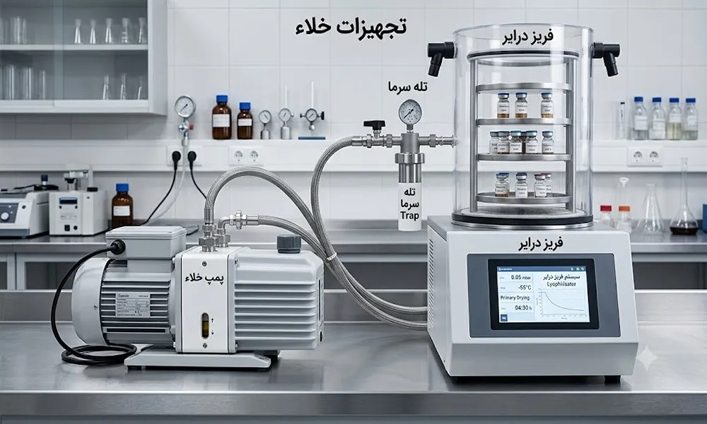 تجهیزات خلاء